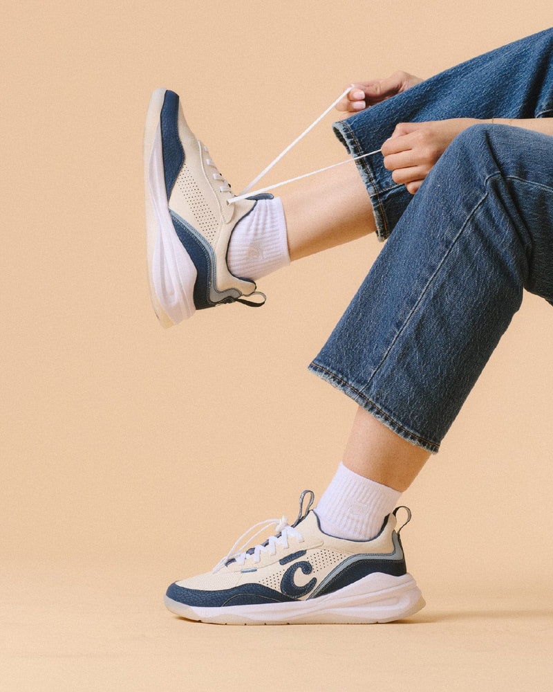 Strada - Sand / Navy / White