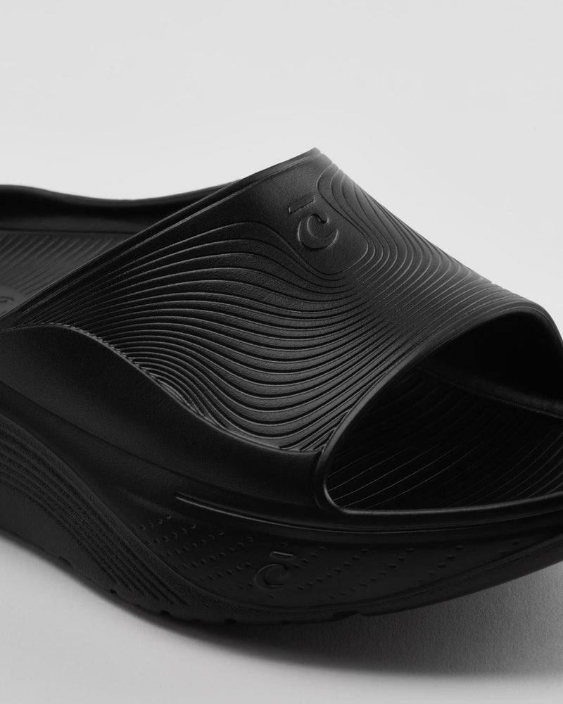 SuperCush Recovery Slide - Black
