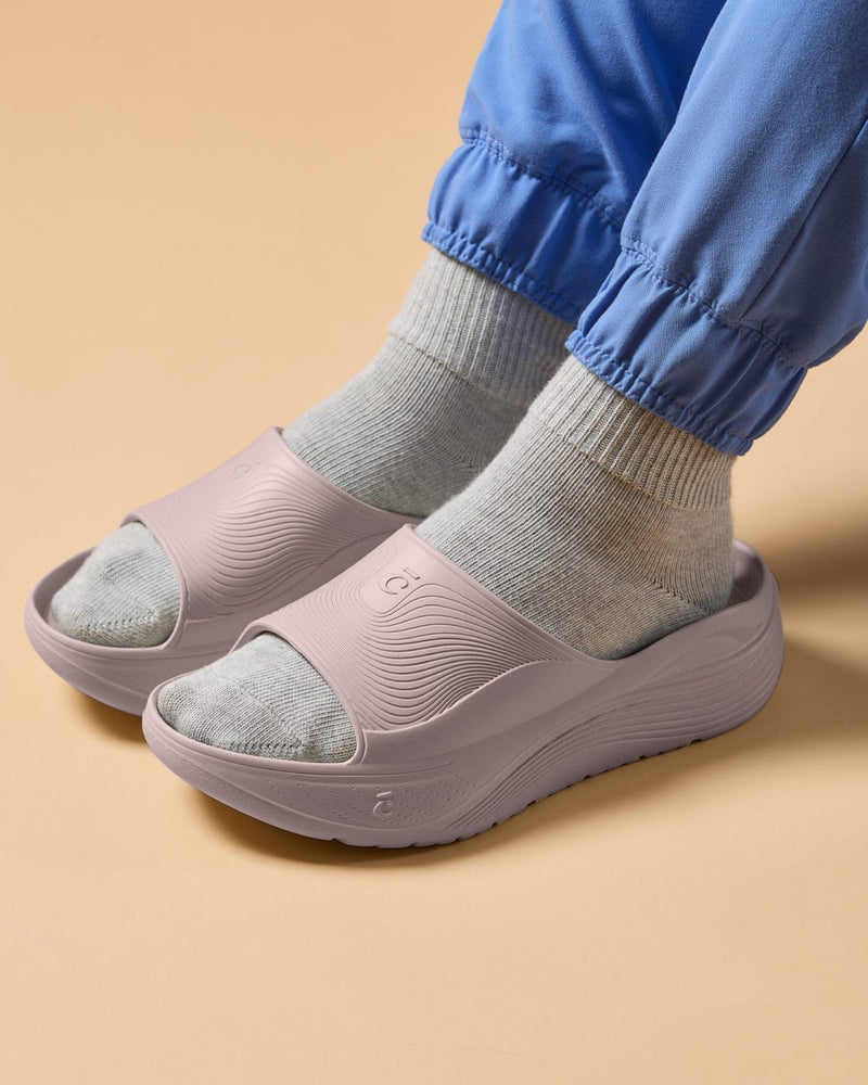 SuperCush Recovery Slide - Lilac Mist