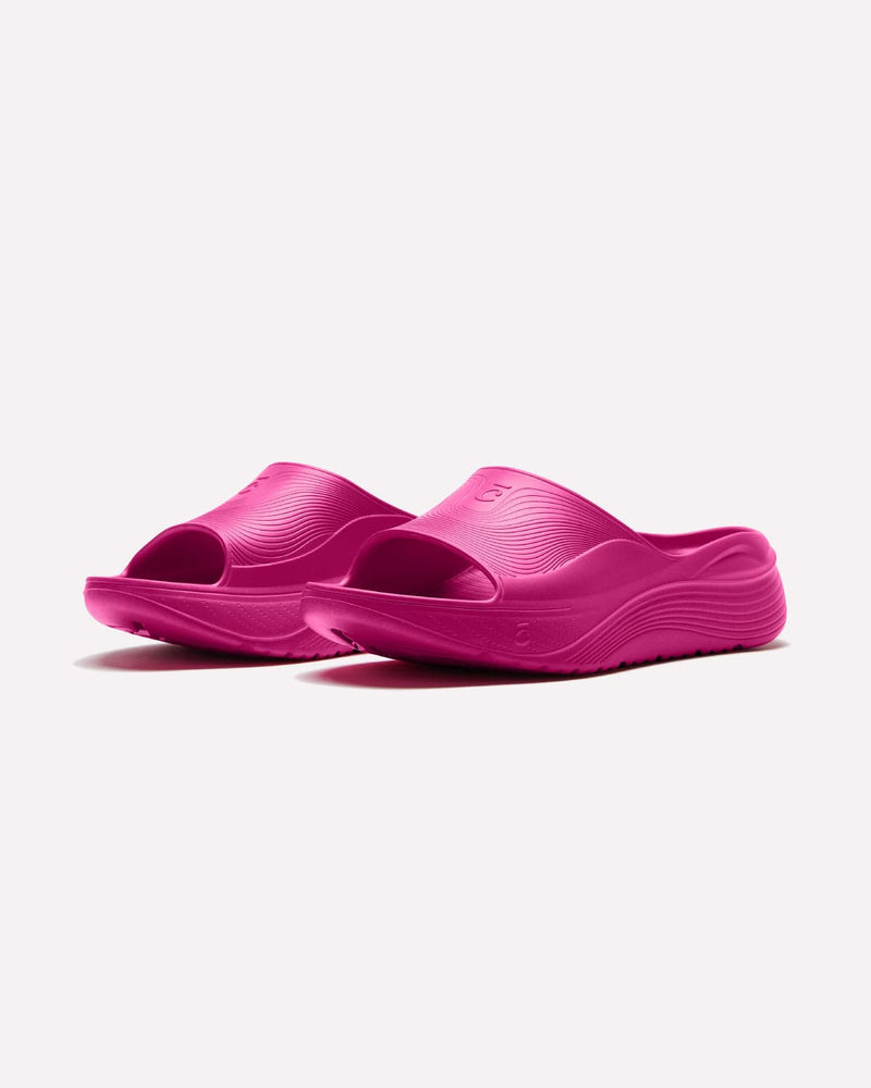 SuperCush Recovery Slide - Neon Pink