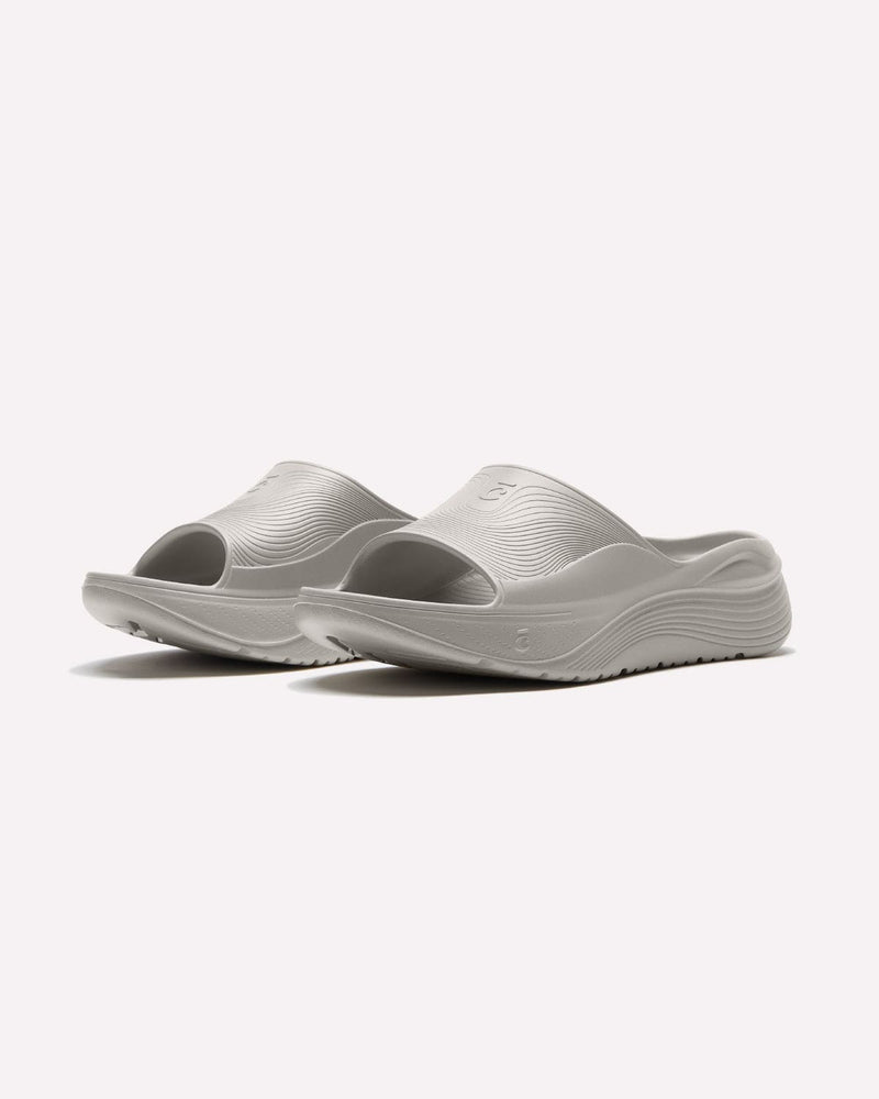 SuperCush Recovery Slide - Stone White
