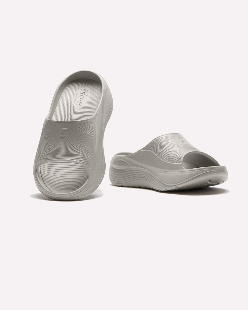 SuperCush Recovery Slide - Stone White