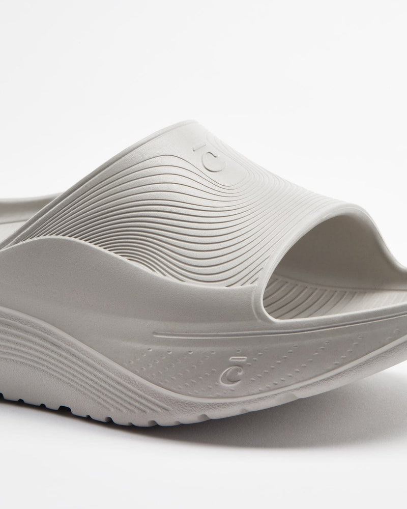 SuperCush Recovery Slide - Stone White