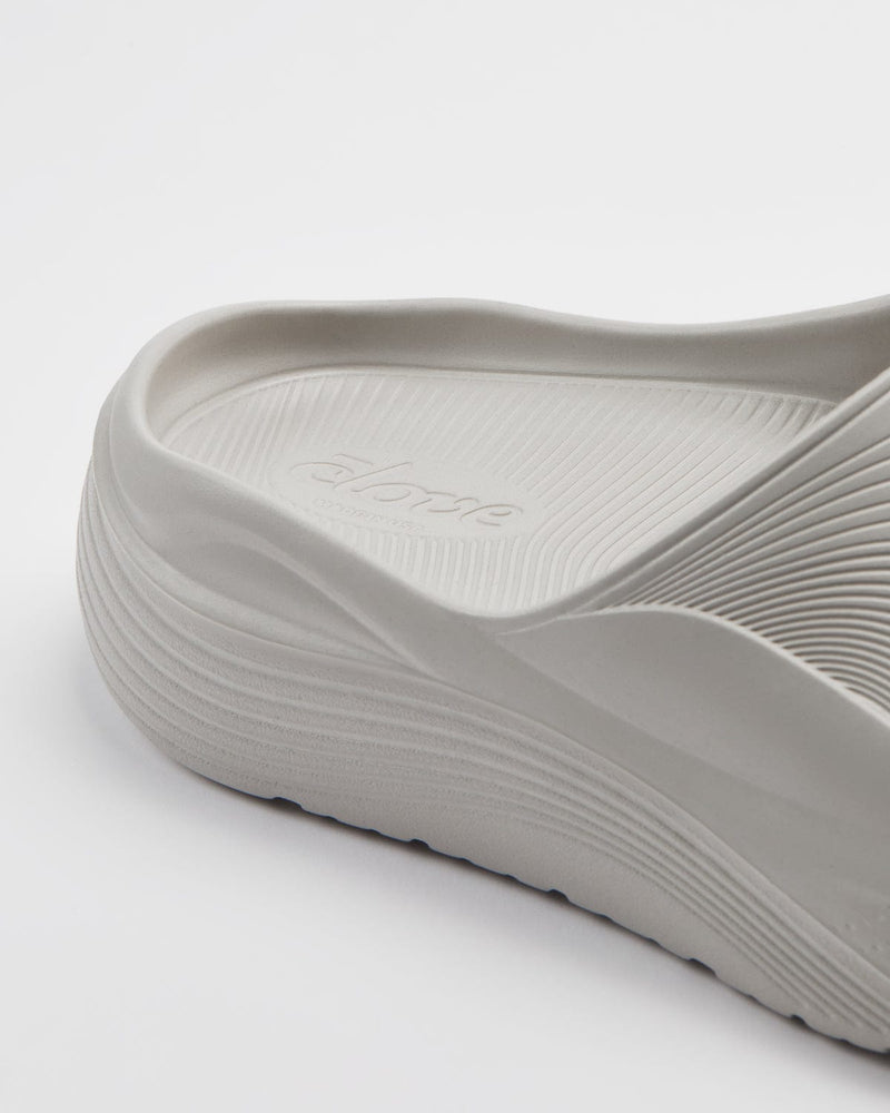 SuperCush Recovery Slide - Stone White
