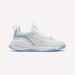 Strada - White / Brushed Aqua