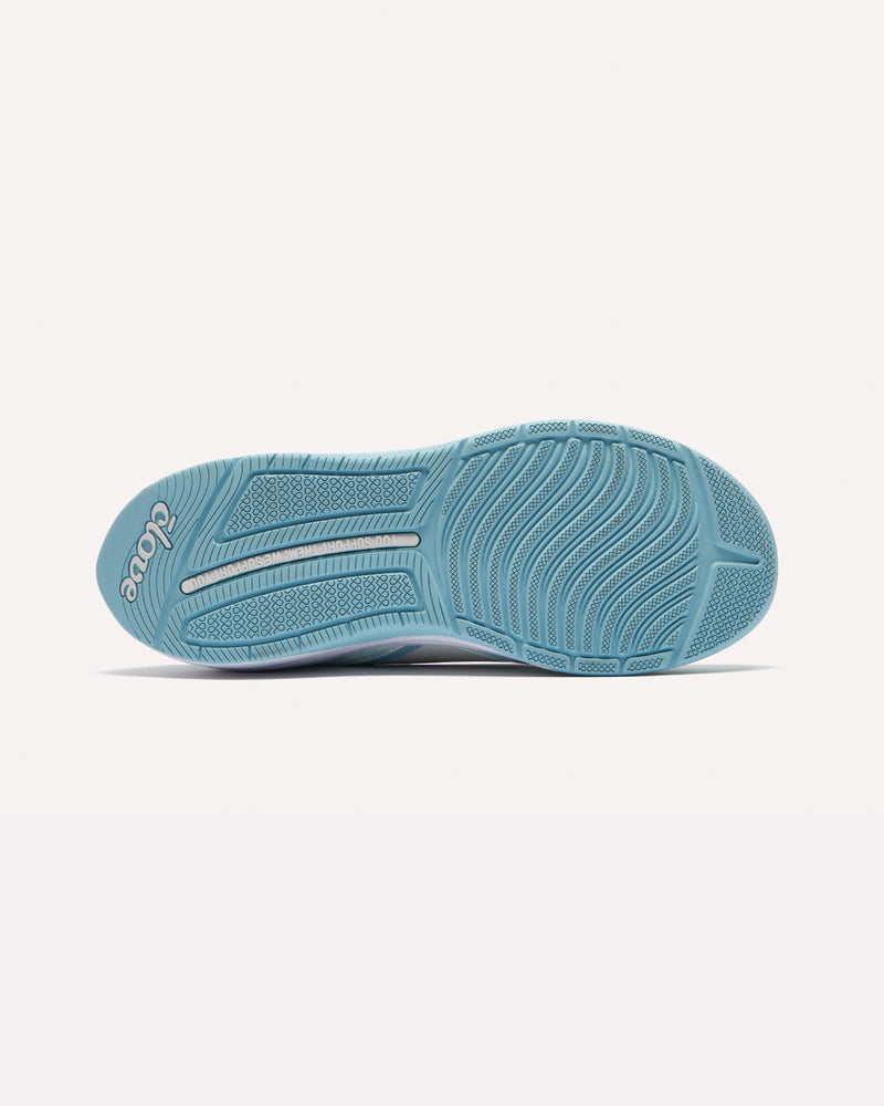 Clove Strada White Brushed Aqua - Sole