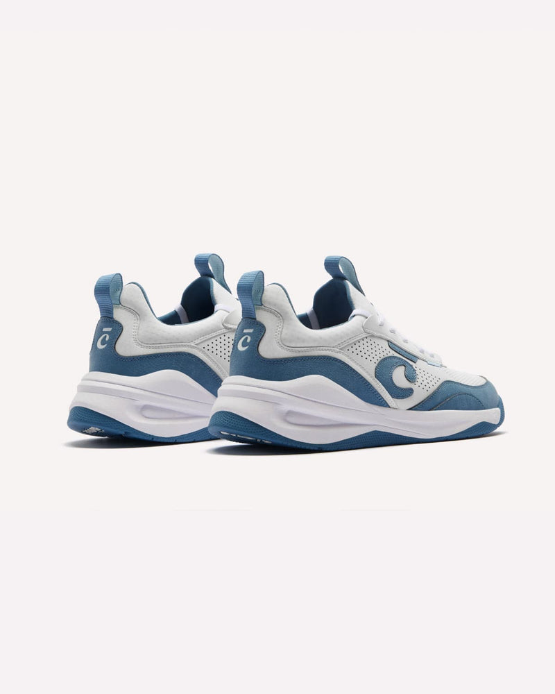 Strada - White / Ocean Blue