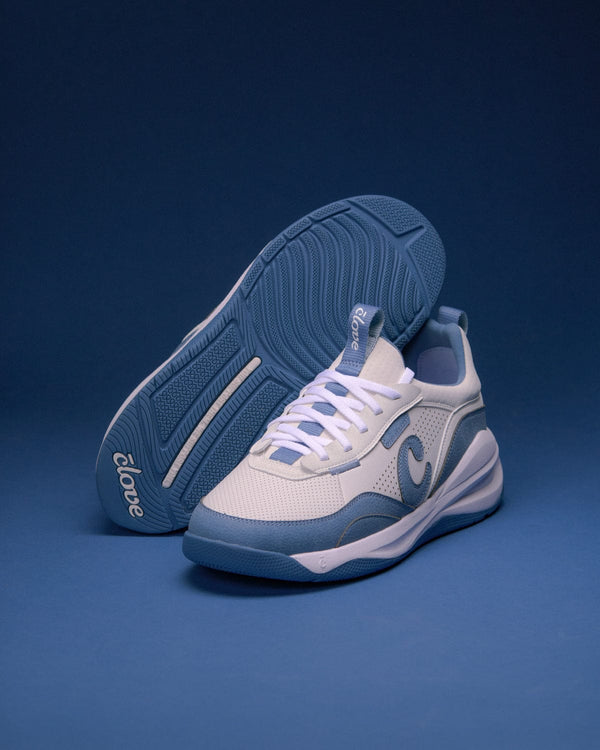 Strada - White / Ocean Blue