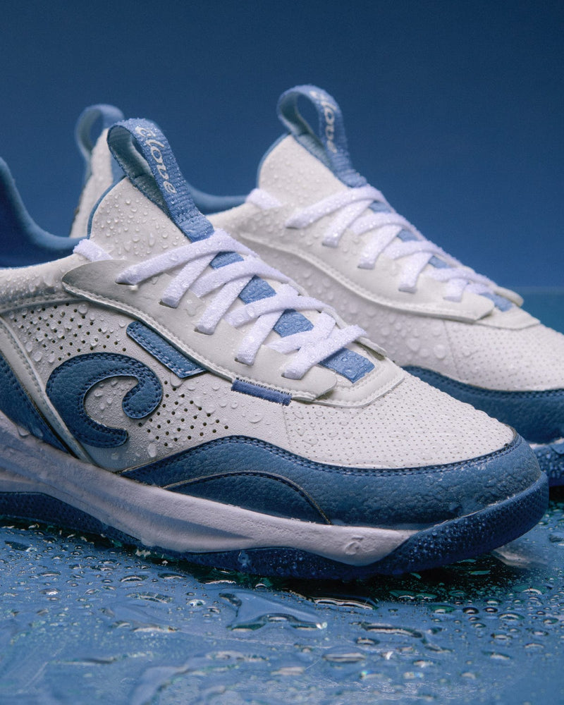 Strada - White / Ocean Blue