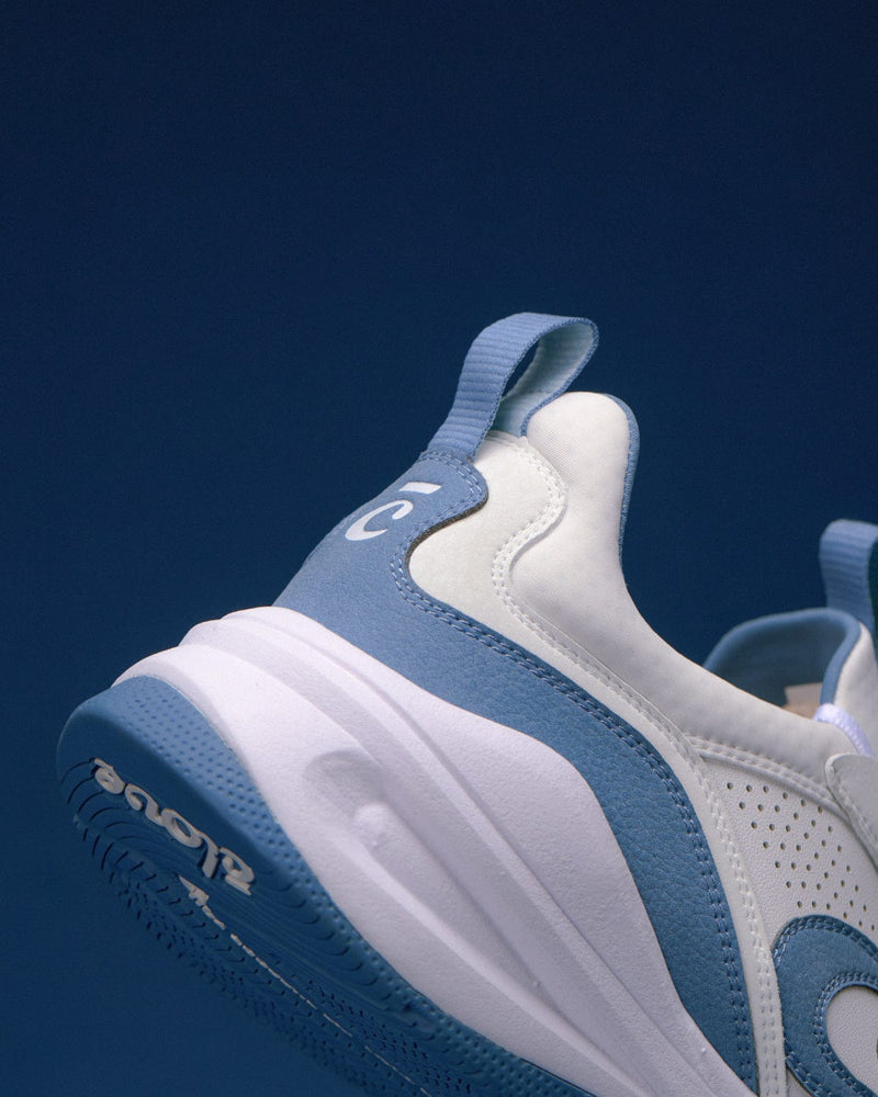 Strada - White / Ocean Blue