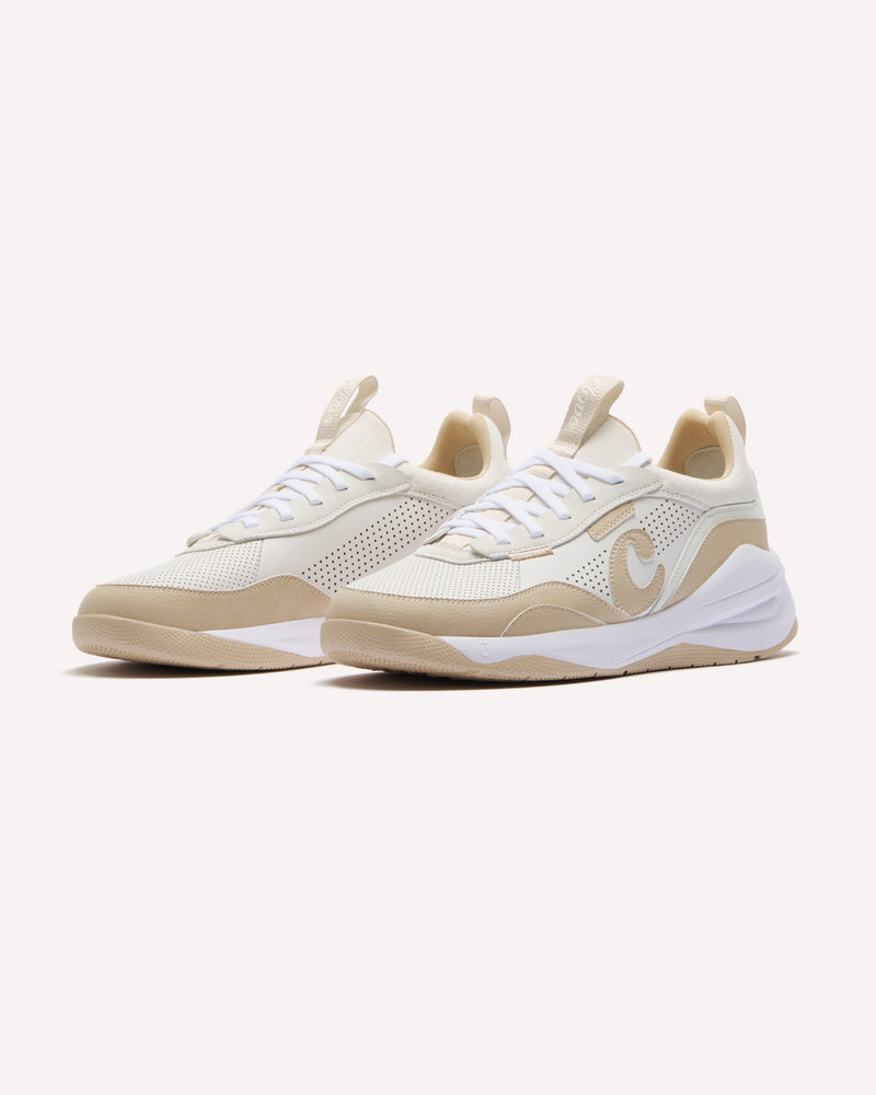 Strada - White / Vintage Tan