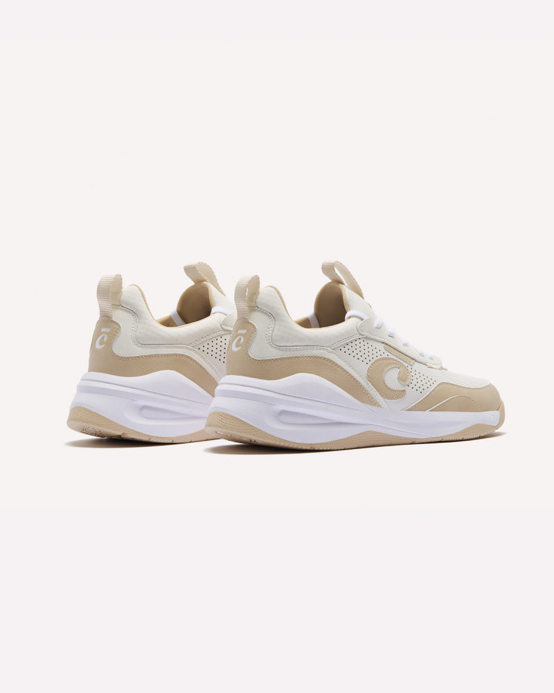 Strada - White / Vintage Tan