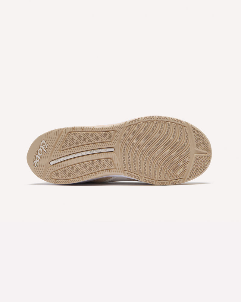 Clove Strada White Vintage Tan - Sole